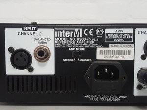 Thumbnail image of Inter-M R300 Plus Reference Power Amplifier