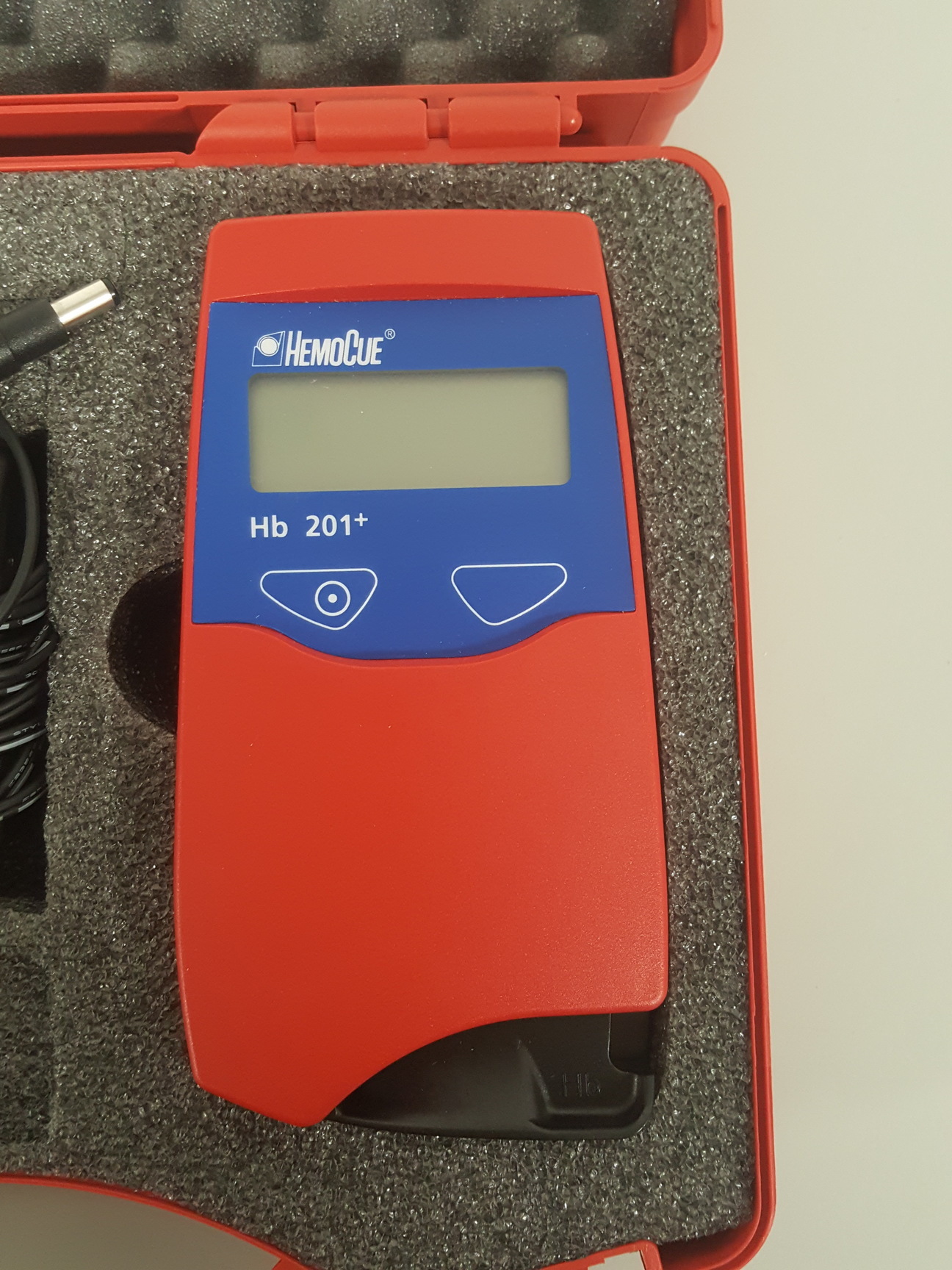 Image of Hemocue Hb 201+ Glucose Blood Hemoglobin Analyzer Meter System