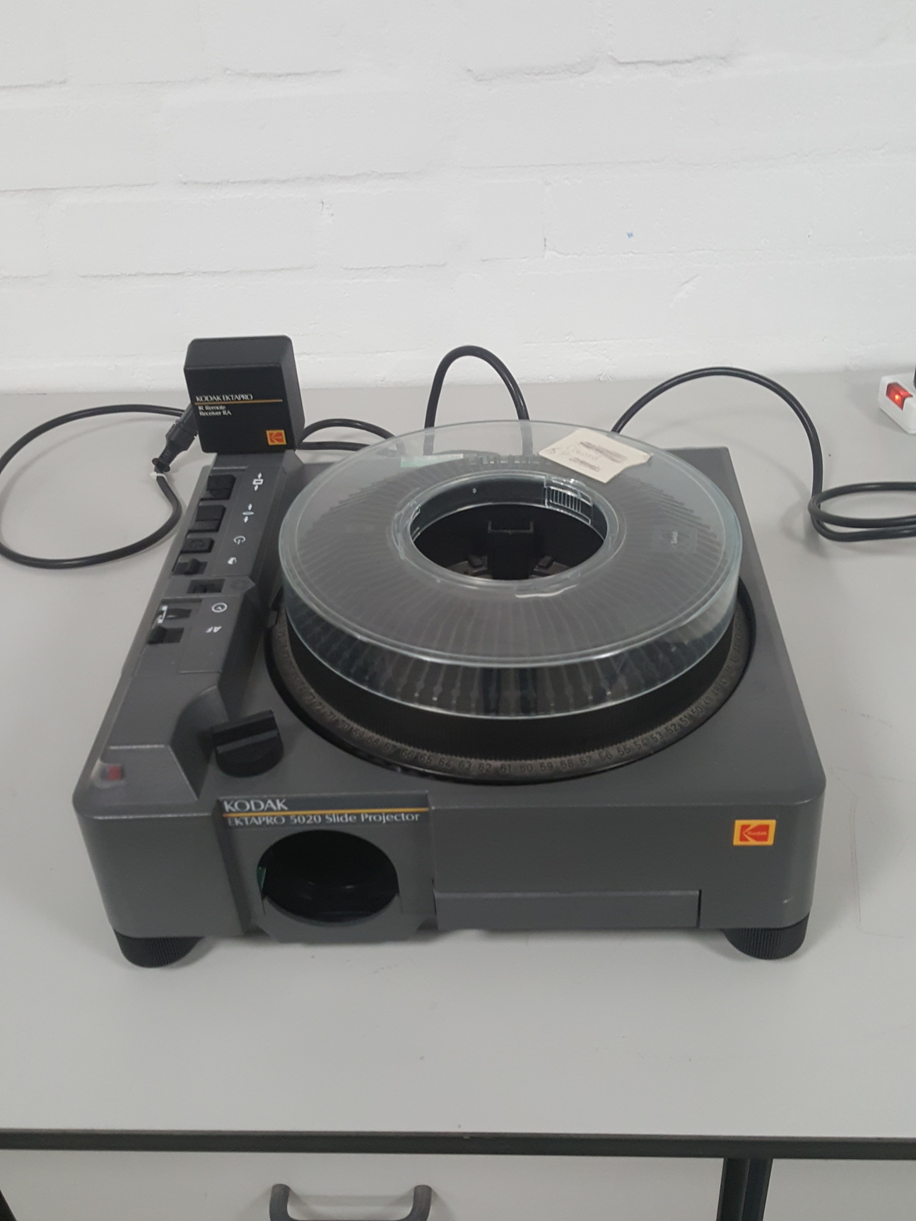 Image of Kodak Ektapro 5020 Slide Projector + 2 Carousels