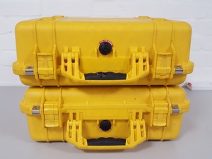 Thumbnail image of 2x Peli 1500 Protector Dust & Waterproof Case Yellow