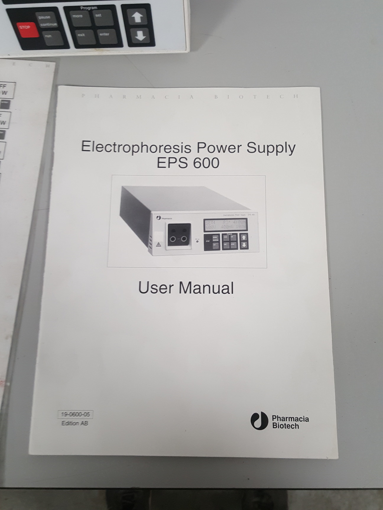 Image of Pharmacia Biotech EPS 600 Electrophoresis Power Supply LabLab