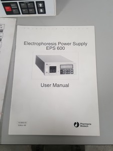 Thumbnail image of Pharmacia Biotech EPS 600 Electrophoresis Power Supply LabLab