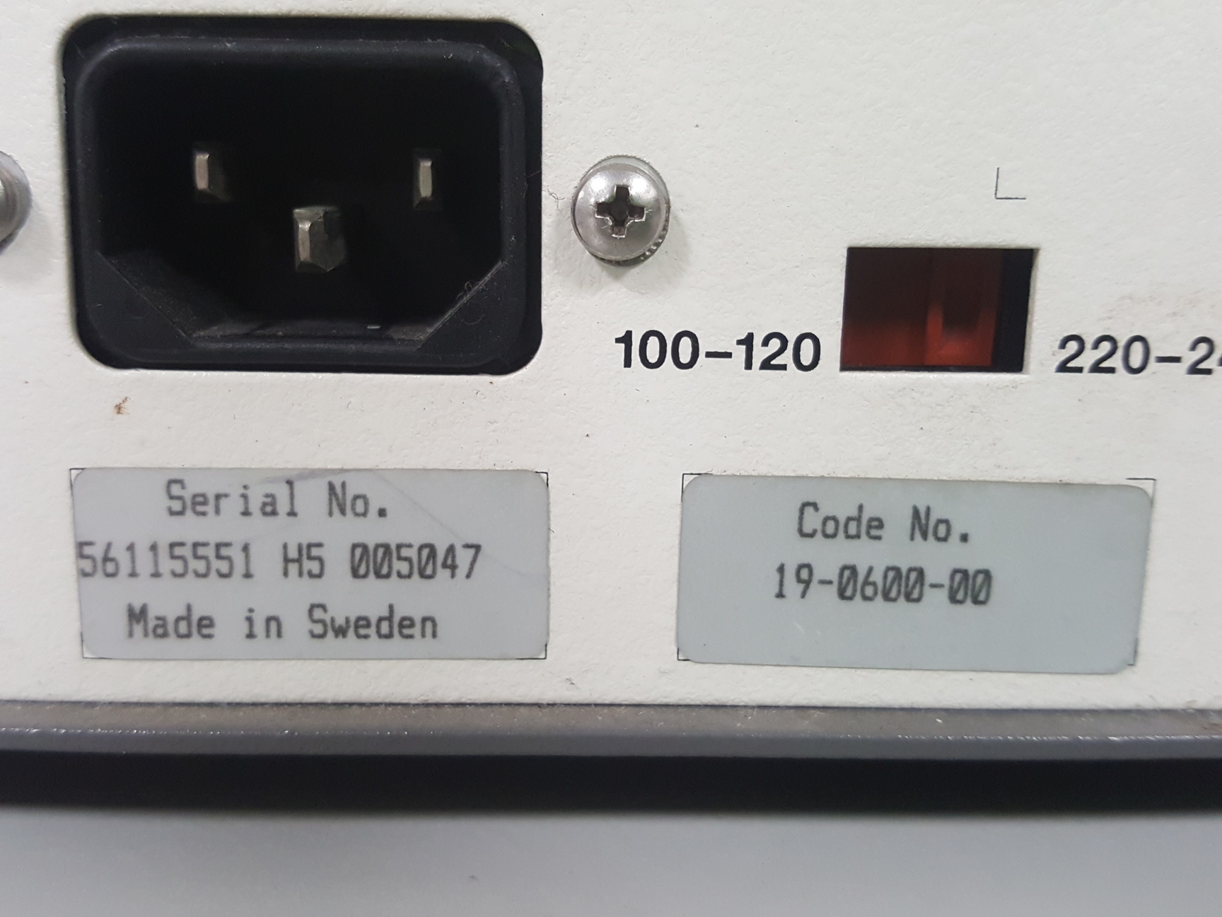 Image of Pharmacia Biotech EPS 600 Electrophoresis Power Supply LabLab