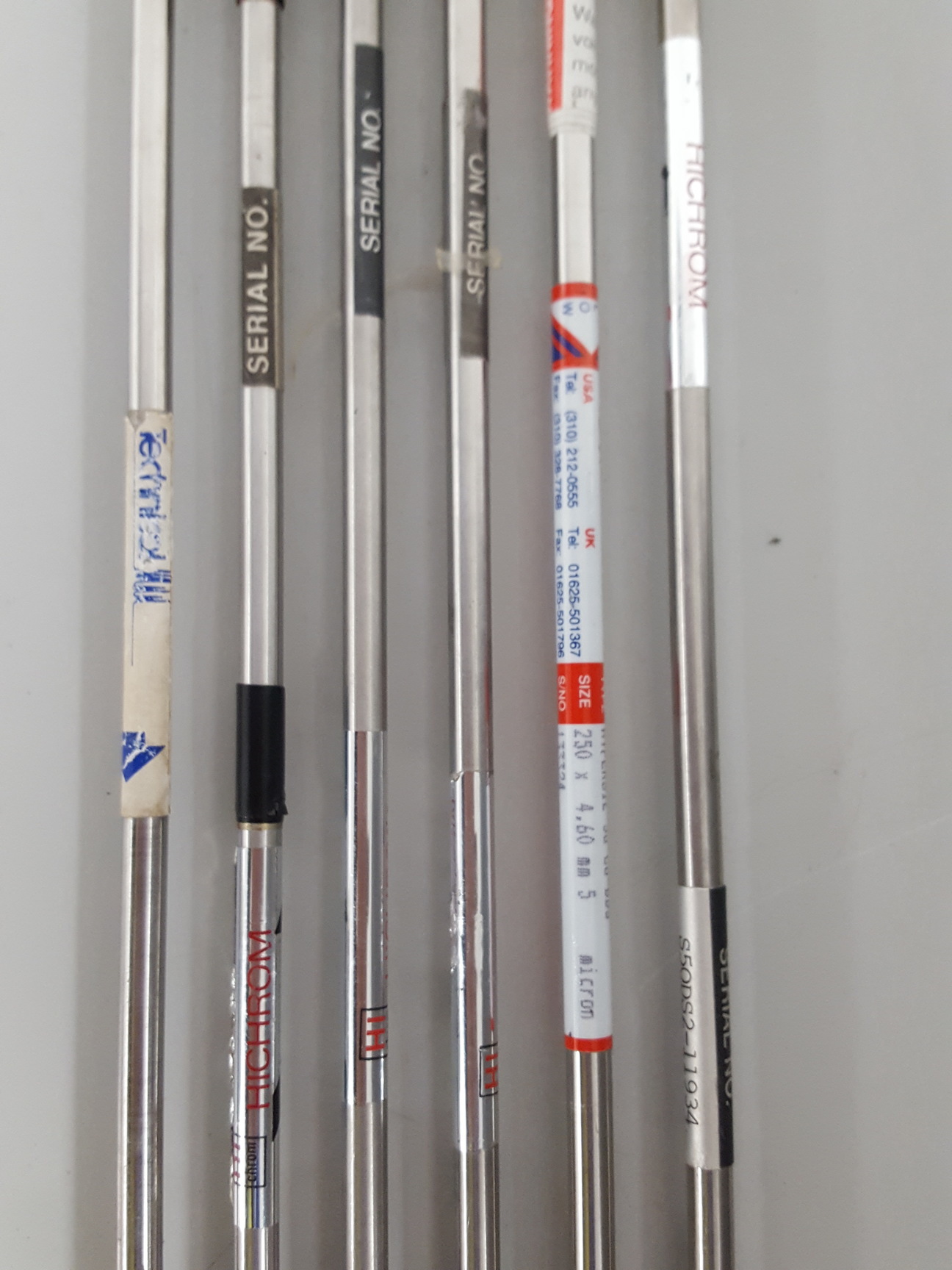 Image of Job Lot of 30+ HPLC Chromatograph Columns Lab