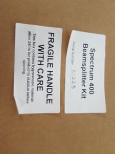 Thumbnail image of Spectrum 400 FIR Beam Splitter Kit Lab