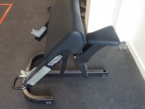 Thumbnail image of TechnoGym Preacher Curl Bicep Bench Commercial Gym