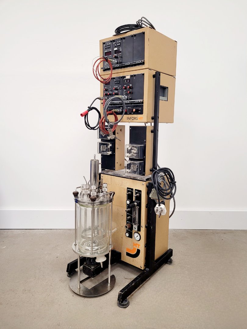 Image of Infors HT Type ISF-100 Fermentation Bioreaction System with Vessel Lab Faulty