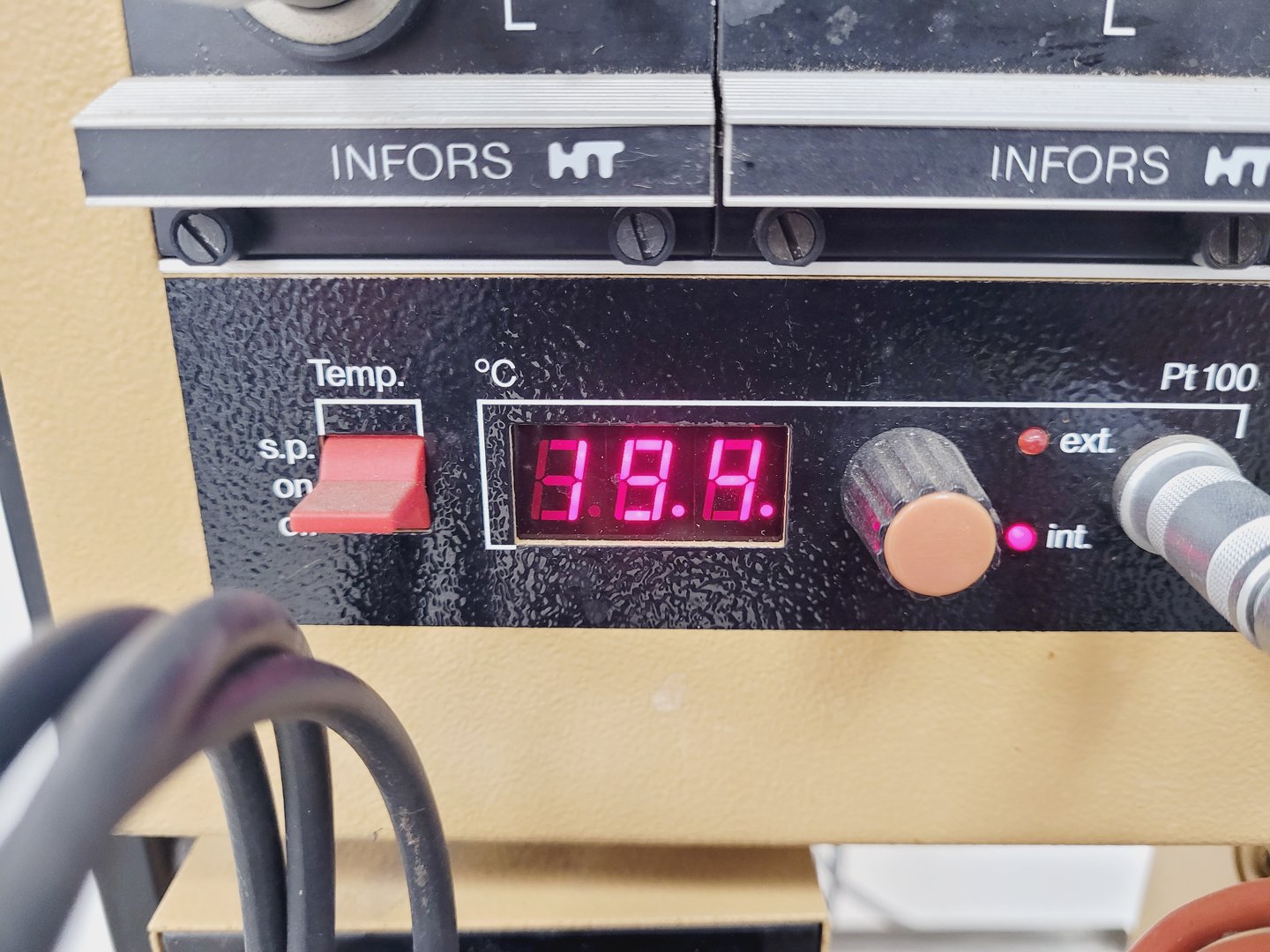 Image of Infors HT Type ISF-100 Fermentation Bioreaction System with Vessel Lab Faulty