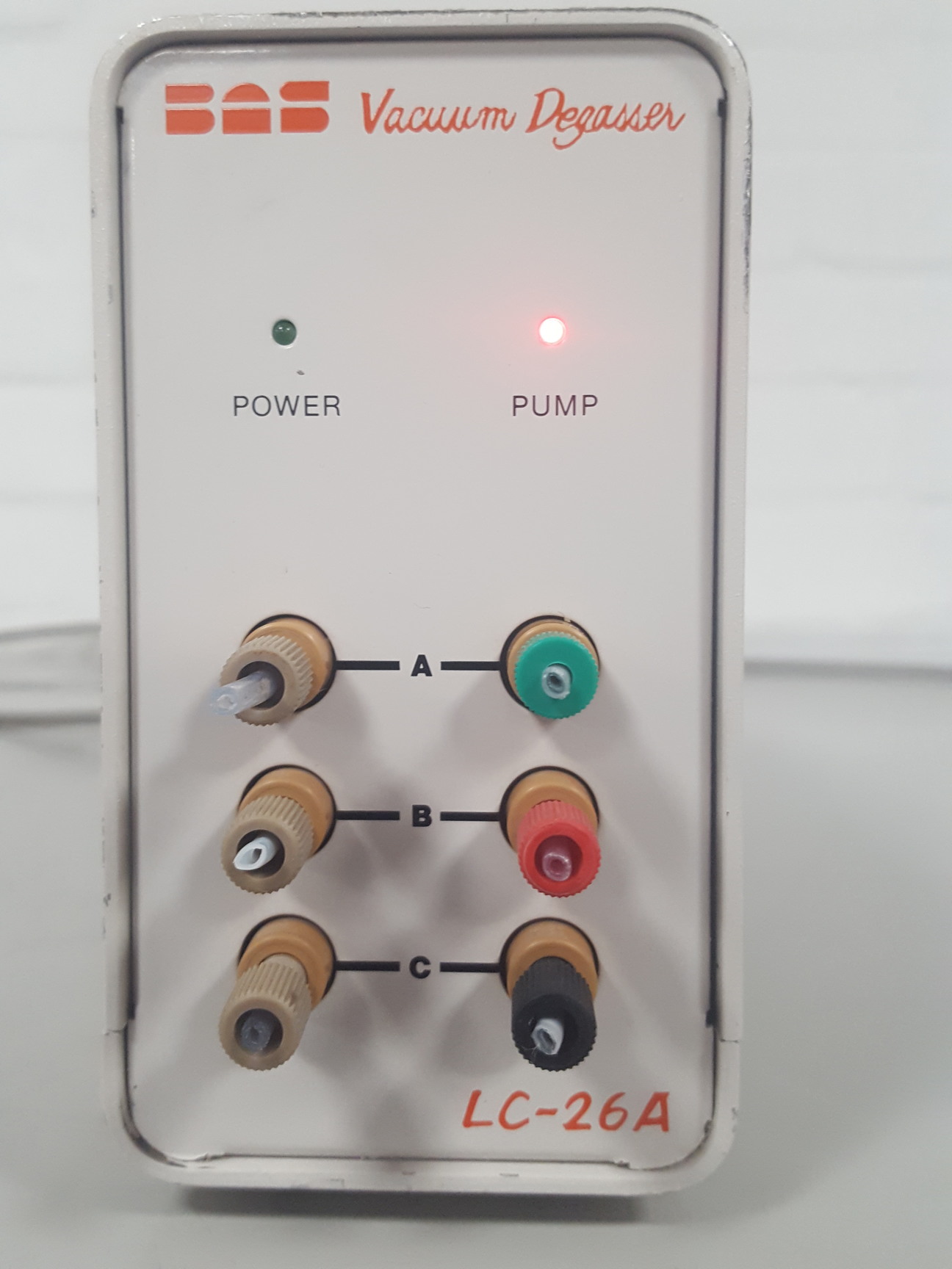 Image of BAS LC-26A Vacuum Degasser Lab HPLC Equipment