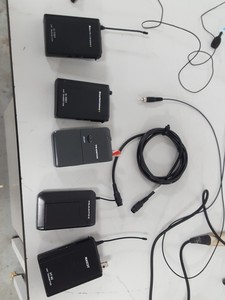 Thumbnail image of Set of 5 Wireless Microphones / Receivers Trantec Smartwireless