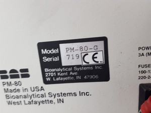 Thumbnail image of BAS HPLC Solvent Delivery System Pm-80 Gradient Pump Lab