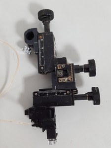 Thumbnail image of Lot of Narishige Micromanipulators Microscopy Lab