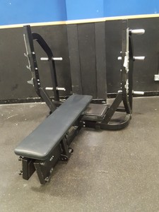 Thumbnail image of BF-49 Olympic Bench Press Spotter Stand Adjustable Safety Catches Commercial Gym