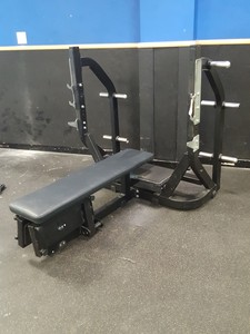 Thumbnail image of BF-49 Olympic Bench Press Spotter Stand Adjustable Safety Catches Commercial Gym