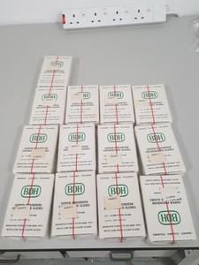 Thumbnail image of BDH Super Premium Microscope Slides, Glass Cover Slips, and Forceps Job Lot