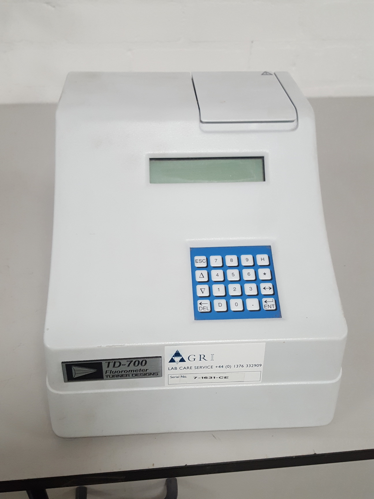 Turner Designs TD700 Laboratory Fluorometer Lab