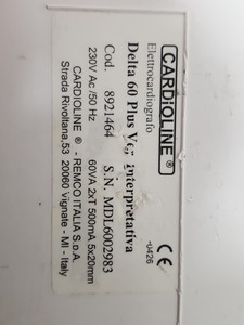 Thumbnail image of Cardioline Delta 60 PLUS Interpretive ECG Machine Medical