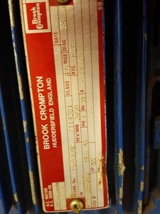 Thumbnail image of Lowara SV411T22M Multi Stage Pump, Brook Crompton PD90LNC, 2.2kW, 2850 rpm,