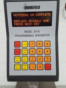 Thumbnail image of Brookfield DV-III Programmable Rheometer Viscometer