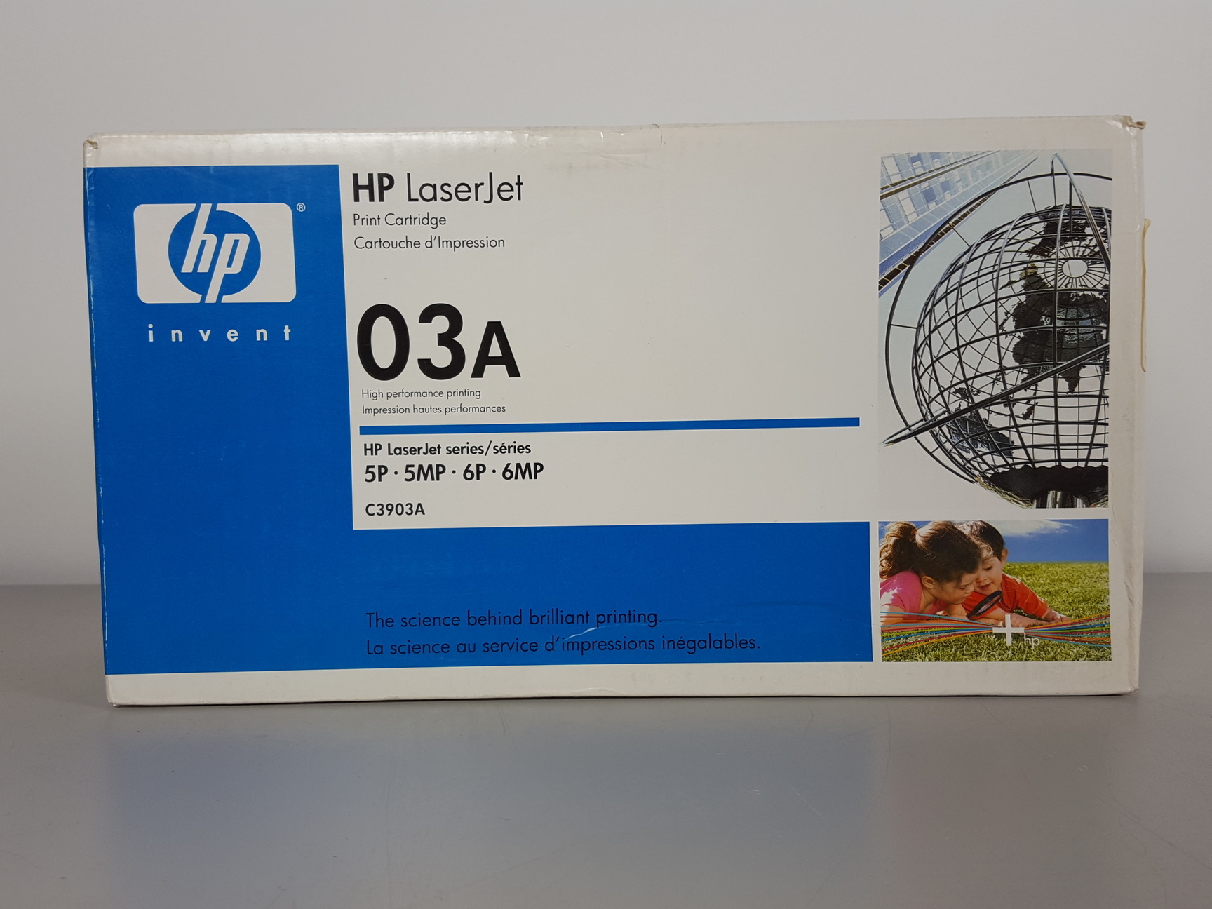 Image of HP LaserJet Printer Toner Ink Cartridge 03A (C3903A) Black