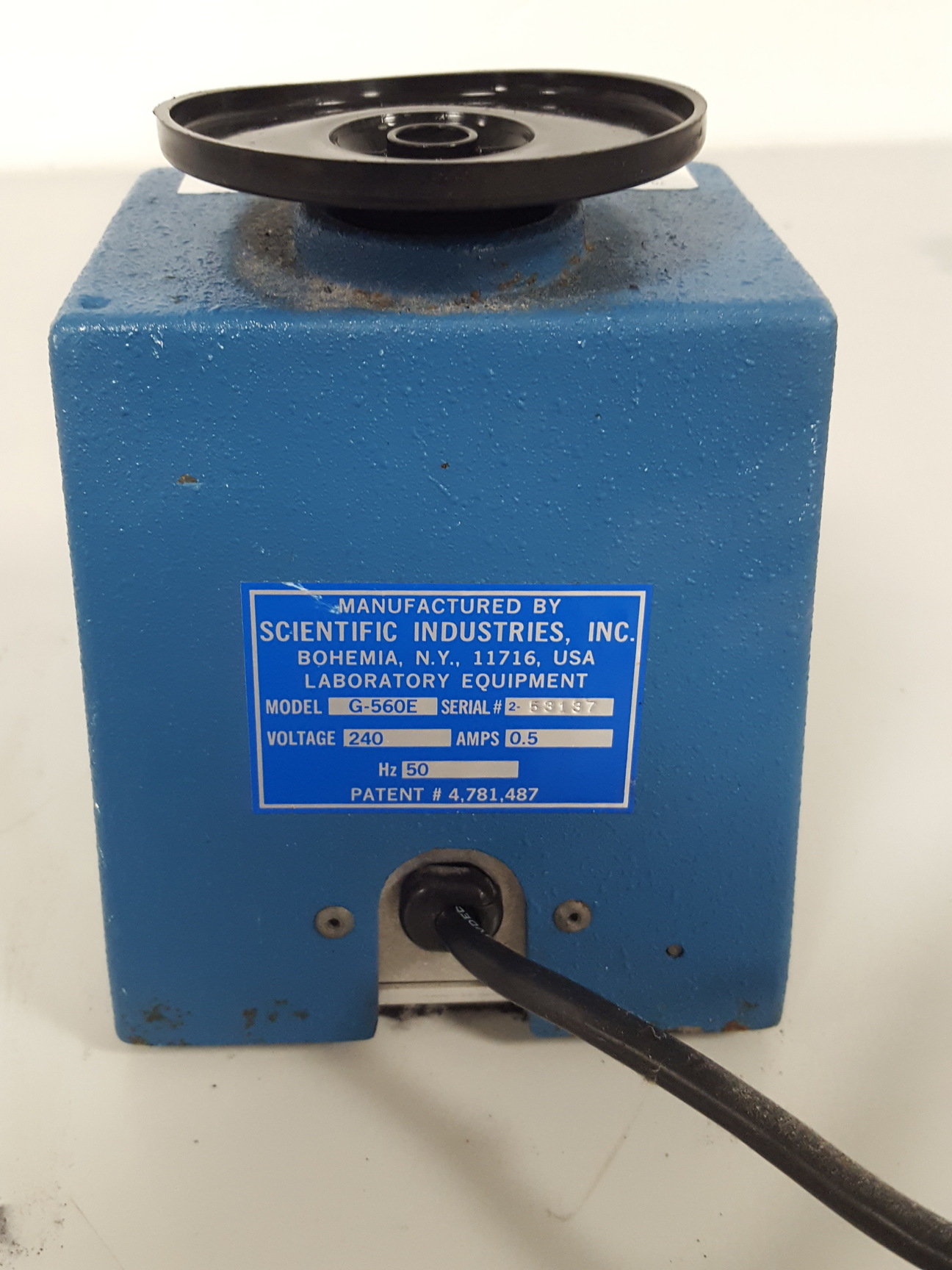 Image of Lab Vortex Mixer Scientific Industries G-560E Vortex Genie 2 Laboratory 