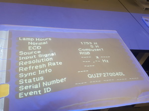 Thumbnail image of Epson EB-485W Ultra Short Throw Projector Office