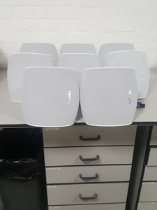 Thumbnail image of 8x Ecler AUDEO106 Speakers Surface Mount Loudspeaker