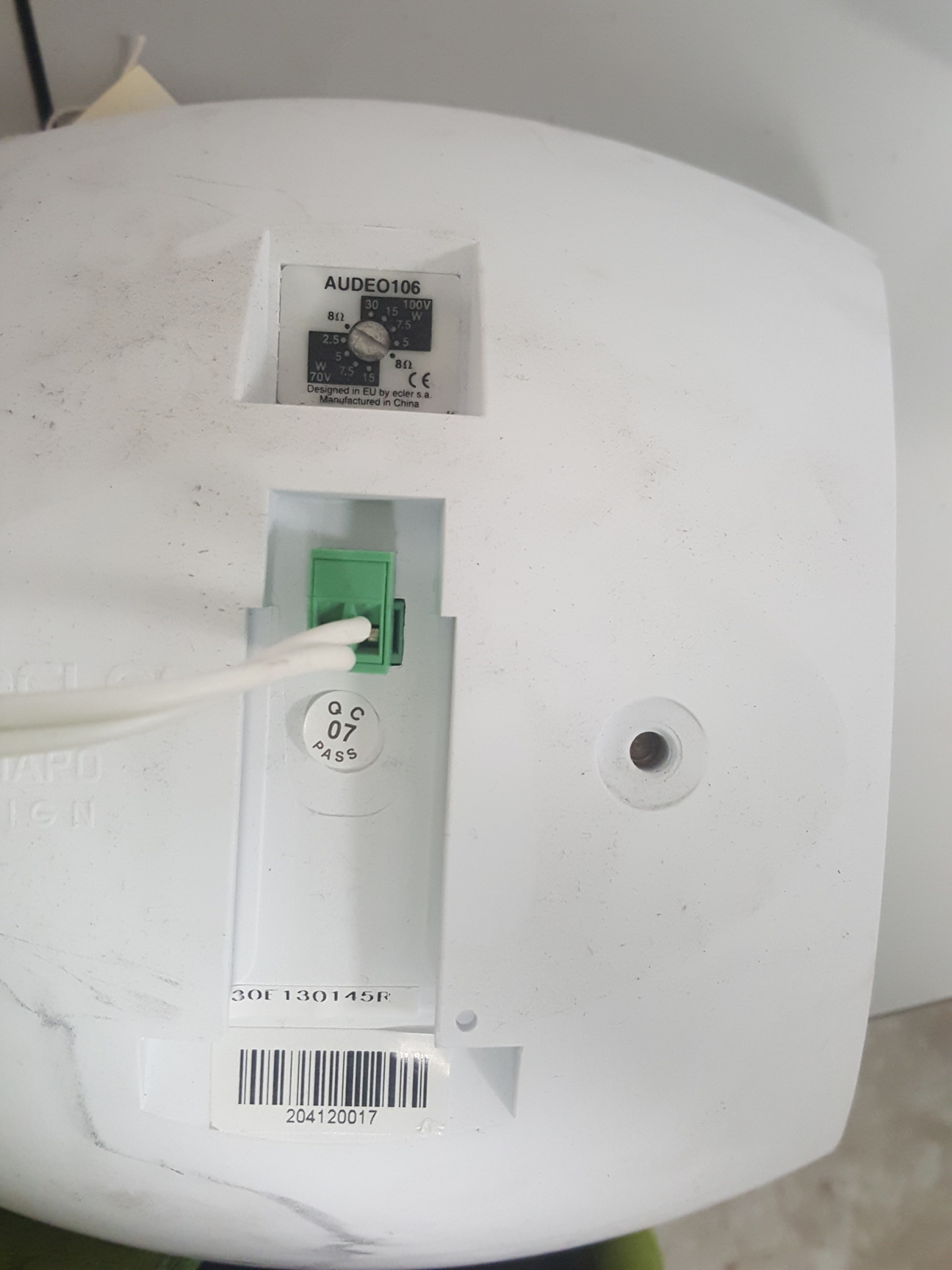 Image of 8x Ecler AUDEO106 Speakers Surface Mount Loudspeaker