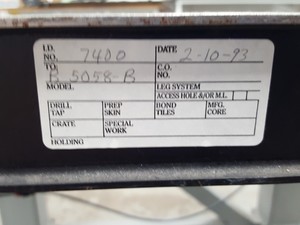 Thumbnail image of Newport M-VW-3046-OPT-09 Breadboard Optics Isolation Table (Steel Top) Lab