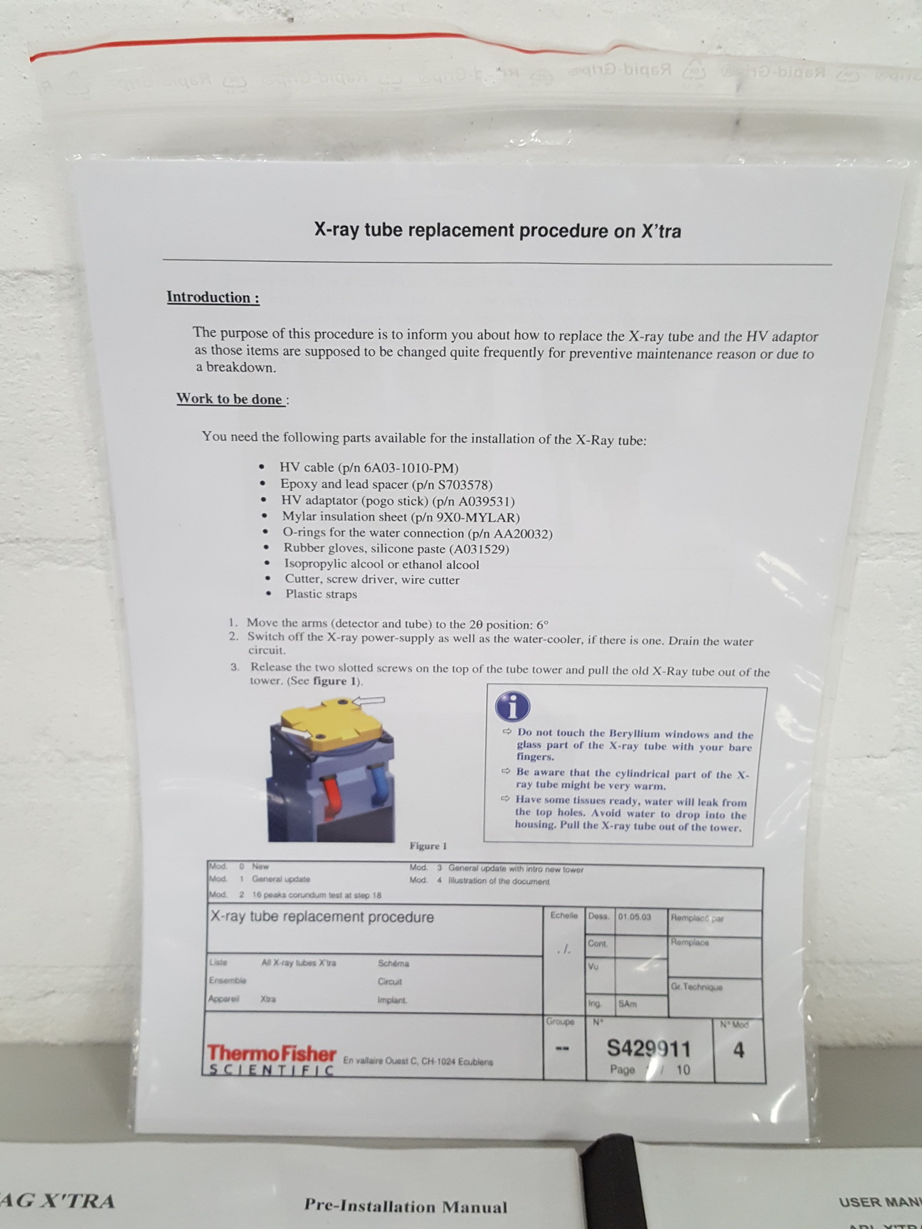 Image of Thermo ARL X'TRA  X-Ray Diffractometer XRD System Lab