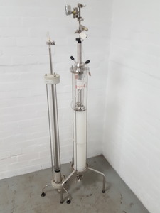 Thumbnail image of Amersham Pharmacia 8 Bar BPG Chromatography Column Glass Lab
