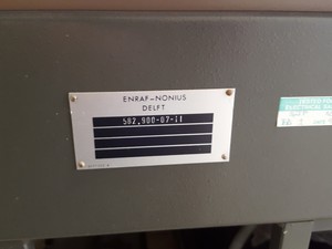 Thumbnail image of Enraf Nonius X-Ray Generator Defelt Diffractis 582 System Physics