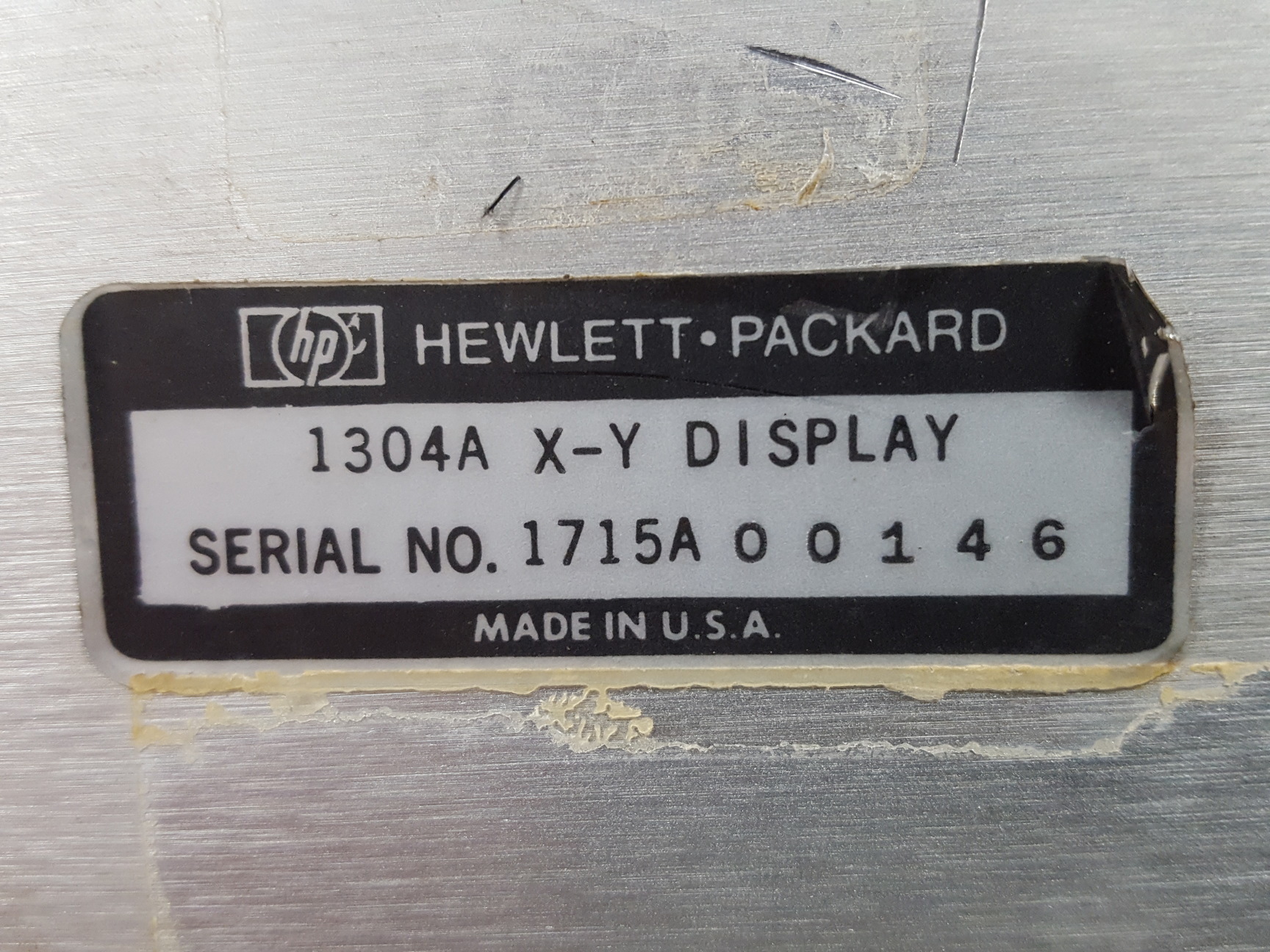 Image of HP 1304A 14" X-Y Vector Display Monitor Lab