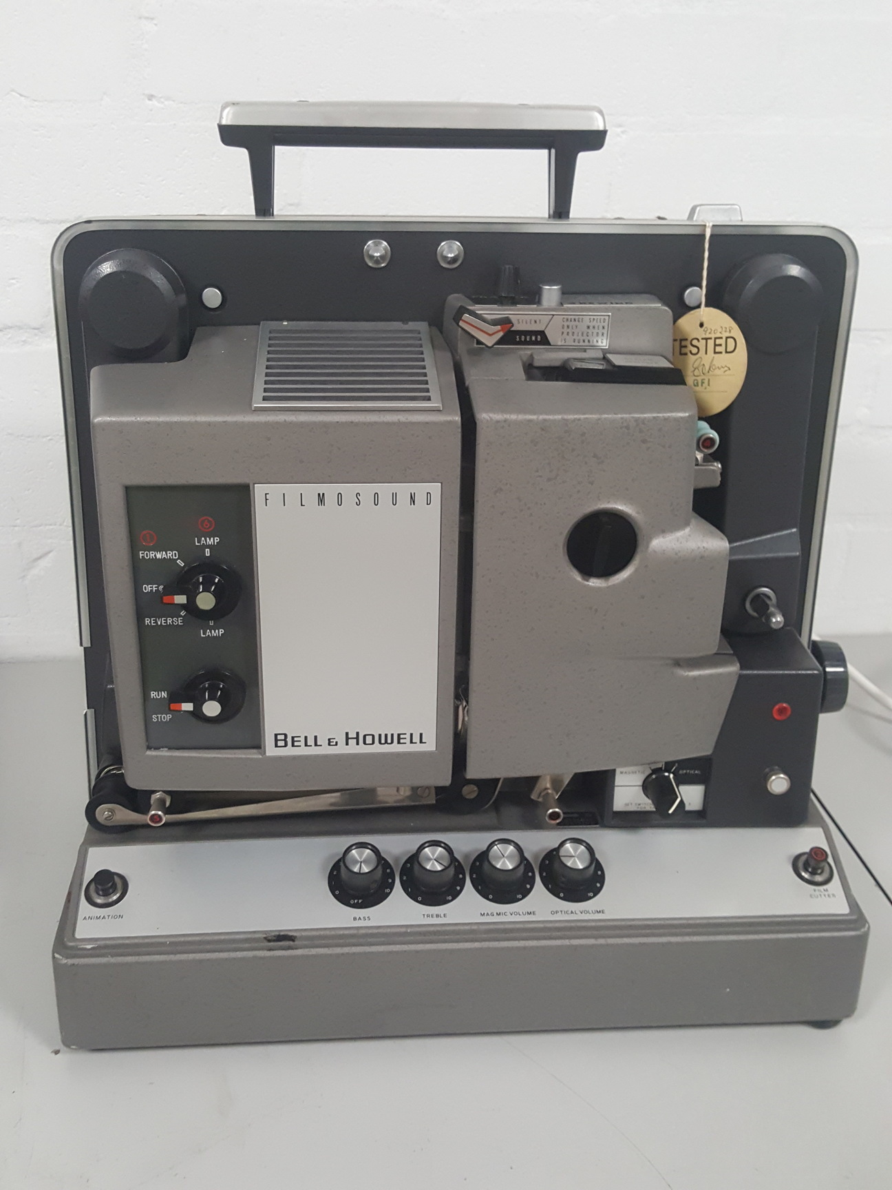 Image of 16mm Bell & Howell Model 658 Filmosound Vintage Sound Projector