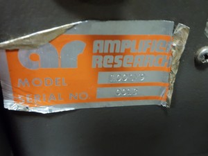 Thumbnail image of  Amplifier Research Microwave 100LM9 RF Power Amplifier 1000604-501 Lab 