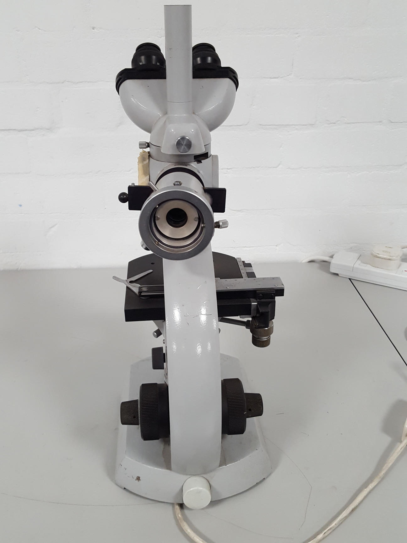 Carl Zeiss Trinocular Laboratory Microscope + 3 Objectives NEOFLUAR PH2