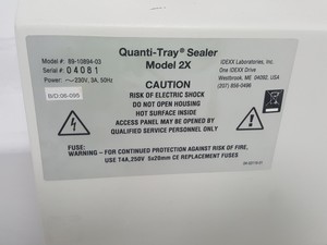 Thumbnail image of IDEXX Quanti-Tray Sealer Model 2X Lab Sealer