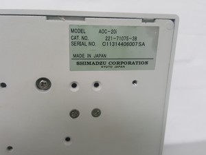 Thumbnail image of Shimadzu GCMS-QP2010 SE + GC-2010 + AOC-20I Auto Injector Gas Chromatograph GCMS