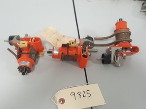 Thumbnail image of Lot of Waveguide Tube Valves - 9 x Oki V10, V10A, 1 x EMI R5146, Varian X12 Lab