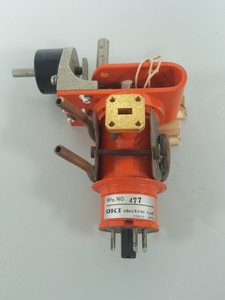 Thumbnail image of Lot of Waveguide Tube Valves - 9 x Oki V10, V10A, 1 x EMI R5146, Varian X12 Lab