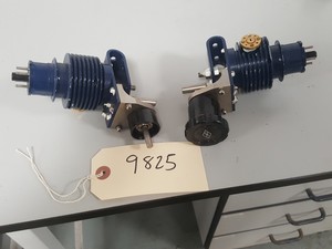 Thumbnail image of Lot of Waveguide Tube Valves - 9 x Oki V10, V10A, 1 x EMI R5146, Varian X12 Lab