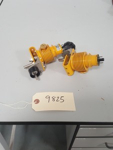 Thumbnail image of Lot of Waveguide Tube Valves - 9 x Oki V10, V10A, 1 x EMI R5146, Varian X12 Lab
