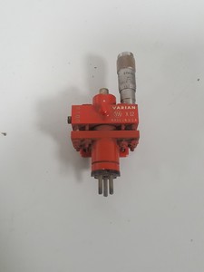 Thumbnail image of Lot of Waveguide Tube Valves - 9 x Oki V10, V10A, 1 x EMI R5146, Varian X12 Lab
