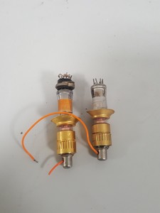 Thumbnail image of Lot of Waveguide Tube Valves - 9 x Oki V10, V10A, 1 x EMI R5146, Varian X12 Lab