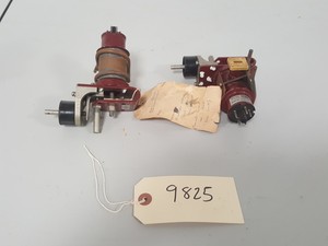 Thumbnail image of Lot of Waveguide Tube Valves - 9 x Oki V10, V10A, 1 x EMI R5146, Varian X12 Lab