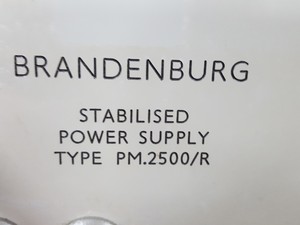 Thumbnail image of Brandenburg 470 Regulated Power Supply + Stabilised Power Supply 2.5kV 5mA Lab