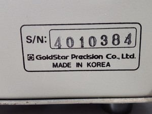 Thumbnail image of Goldstar OS-9020A Oscilloscope