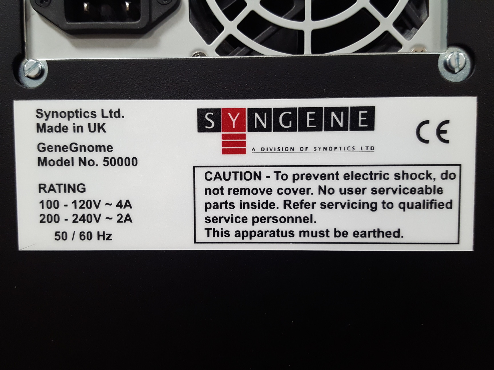 Image of Syngene GeneGnome 50000 Bioimaging Chemiluminescence Gel Doc System Lab