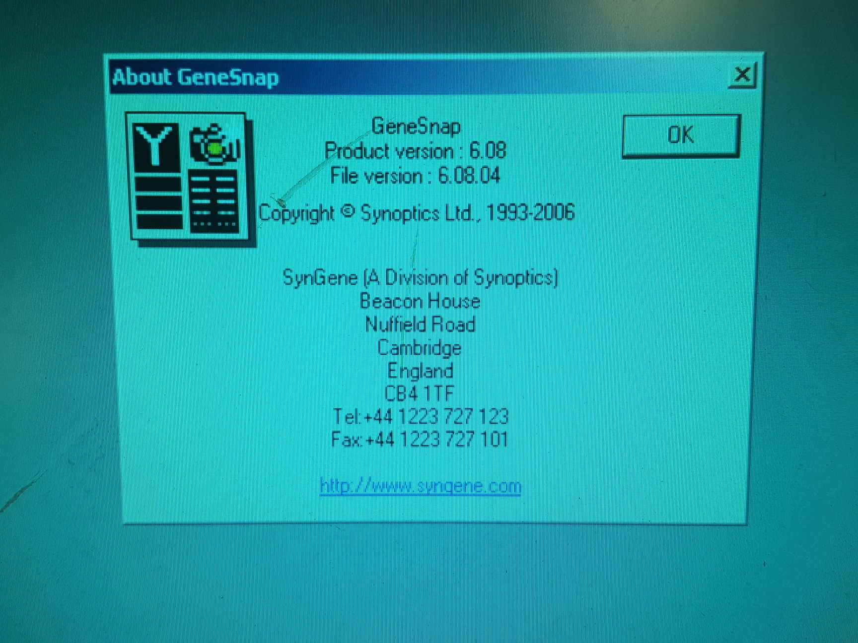 Image of Syngene GeneGnome 50000 Bioimaging Chemiluminescence Gel Doc System Lab