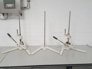 Thumbnail image of Set of 3 Buchi Rotavapour Rotary Evaporator Clamp Stands Lab Spares / Repairs
